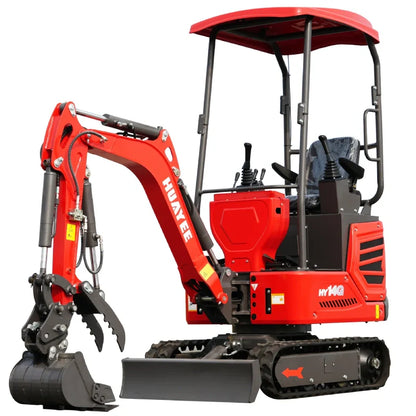 Mini Excavator with Kubota Engine & Advanced Hydraulics | HUAYEE HY14G